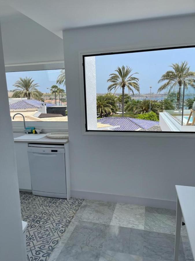 Pasitoblanco Porto Mare 45 Seaview Villa Private Heated Pool Pasito Blanco Exteriör bild