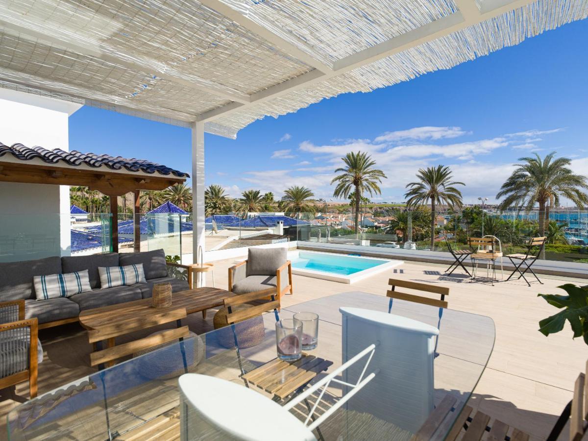 Pasitoblanco Porto Mare 45 Seaview Villa Private Heated Pool Pasito Blanco Exteriör bild