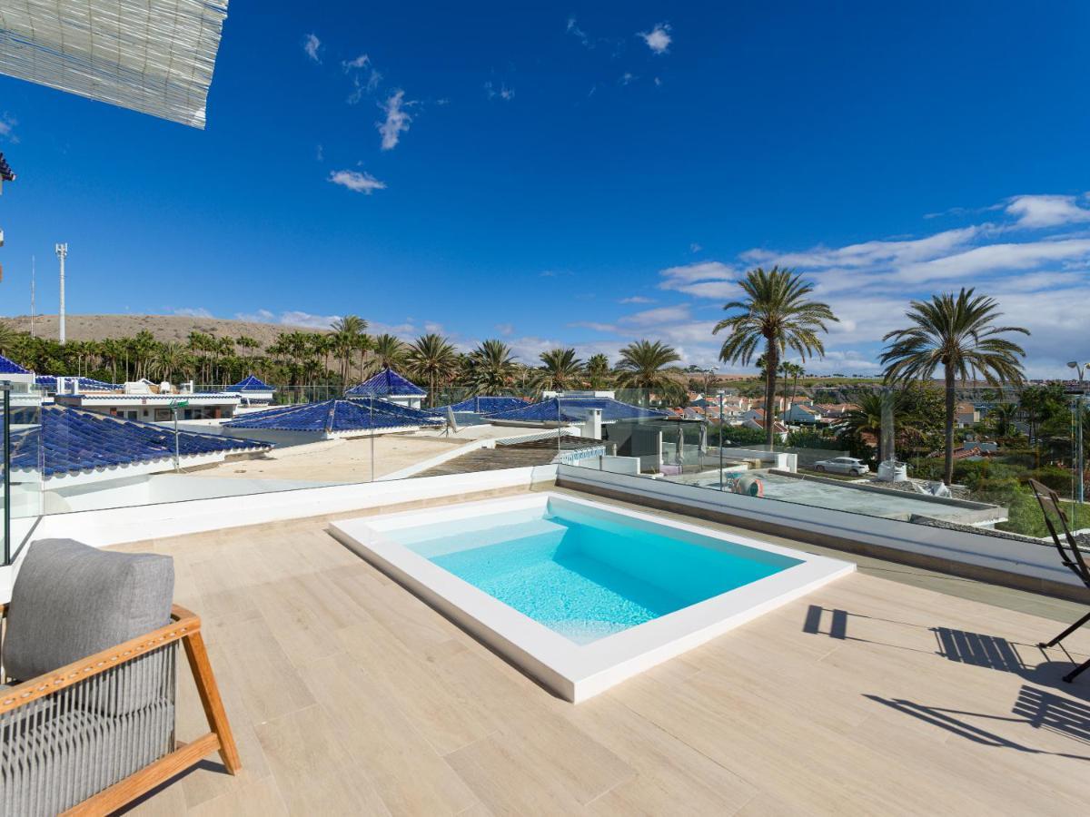 Pasitoblanco Porto Mare 45 Seaview Villa Private Heated Pool Pasito Blanco Exteriör bild
